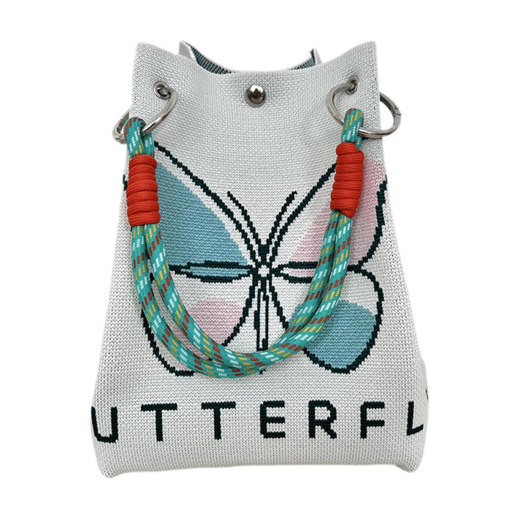 ⚡️Buy Maxbell Women Knit Bucket Bag Chic Ladies Shoulder Purse