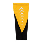 Maxbell Running Compression Leg Sleeves Leg Stretch Socks L Orange and Black - Aladdin Shoppers