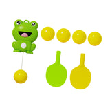 Hanging Frog Table Tennis Trainer Set Tennis Practice Equipment for Activity 5 Balls