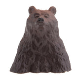 5Pcs Resin Cute Bathing Animals Statues Fairy Garden Ornaments Black Bear