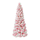 Christmas Ball Tree Gift Christmas Tree Ornament for Office Fireplace Indoor Pink White