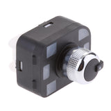 Maxbell 2xBlack Car Rearview Mirror Switch Adjust Knob 4F0959565 for Audi A4 A8 S4 A6