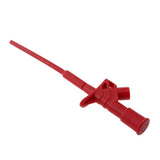 Maxbell 3xInsulated Quick Test Hook Clip High Voltage Flexible Testing Probe red