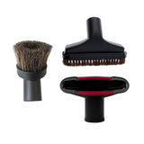 Maxbell 3pcs 32mm/1.25" Universal Soft Round Vacuum Cleaner Brush Heads Replacement