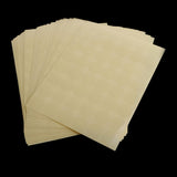 Maxbell Pack of 30 Pieces 25mm Round Clear White Coding Circle Dot Labels, 21.5 x 16 cm / 8.46 x 6.30 inch - Aladdin Shoppers
