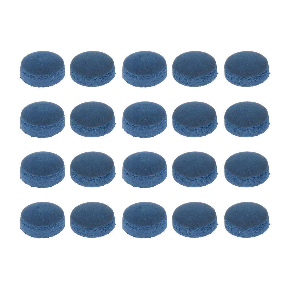 Maxbell 20Pcs Pool Cue Tips Replacement Part Accessories Portable Billiards Cue Tips 12mm