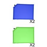 Maxbell 4pcs Self Inflating Seat Cushion Lightweight Portable Mat with Storage Bag