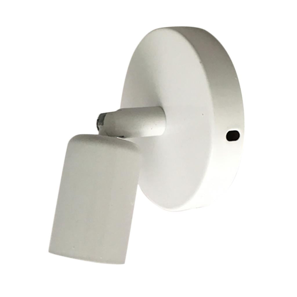 Maxbell Wall Light E27 Wall Lamp Holder Adjustable Light Holder Home Bedroom White
