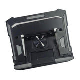 Maxbell Folding Laptop Stand Lightweight Computer Stand for Living Room Bedroom Home Black