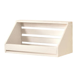 Maxbell Wall Shelf Storage Rustic Ideal Gift Wall Mount for Bedroom Office Farmhouse White