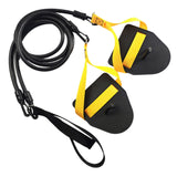 Swimming Arm Strength Muscle Training Stretch Workout Exercise Bands Black 60lbs