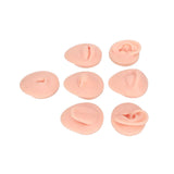 Maxbell Silicone Body Piercing Model Display Human Skin Parts for Training Beginners Light Skin