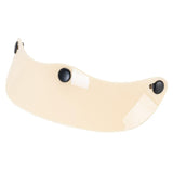 Maxbell Helmet Peak Shield Easy Installation Sun Protection Vintage Direct Replace Beige