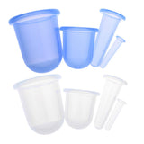 Maxbell Maxbell 8Pcs Silicone Suction Massage Body Face Eyes Cups Anti Cellulite Cupping Set for Pain Relief
