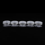 Maxbell Maxbell 5pcs Makeup Pot Empty Cosmetic Jars  Lotion Cream Gel Containers Clear 80ml