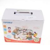 Maxbell 25PCS Colorful Kids Pretend Play Stainless Steel Cookware Kitchen Toy Set