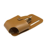 Maxbell Tape Measure Holder for Belt Stylish Measuring Tape Belt Clip for Carpenters Light Brown