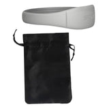 Adjustable Patella Stabilizer Band Lightweight Accessory with Drawstring Bag 1Pc Light Gray