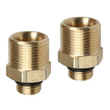 Maxbell 2Pcs Brass Adapter For Snow Foam Lance High Pressure Washer Connector