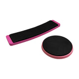 Maxbell 2Pcs Turning Board for Dancers Turn Board for Gymnast Cheerleader Ice Skater Pink