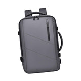 Travel Backpack for Men Lightweight Laptop Bag for Travel Traveling Business Gray