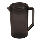 Maxbell Water Jug Pitcher Easy to Fill with Lid Beverage Jar Drinks Restaurant Party Brown