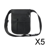 Maxbell 5xNurse Organizer Belt Adjustable Extra Pocket Shoulder Bag Multi-Compartment
