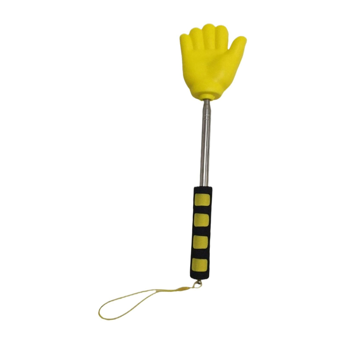 Maxbell Telescopic Teacher Pointer Portable Extendable Hand Pointer for Presentation Yellow Hand