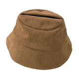 Maxbell Plush Doll Hat for 17cm Doll Headgear Plush Figure Hat Plush Doll Bucket Hat Brown