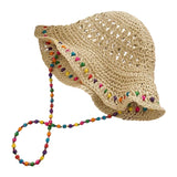 Straw Hat for Women Fashionable Sun Protection Cap for Outdoor Camping Beach