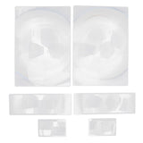 Maxbell Maxbell 6X Seniors Presbyopic Reusable Triple Full Page Magnifier Reading Magnifying