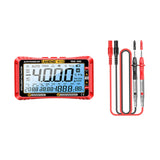 Maxbell Multimeter Digital Display Outdoor Work Practical Thermometer and Hygrometer Red