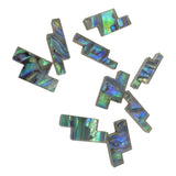 Maxbell 9 Pieces Guitar Fingerboard Inlays Fretboard Position Markers for Banjo Bass