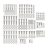 Maxbell Small Block Engine Hex Bolt Kit Parts Stainless Steel for Chevy 283 265