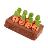 Maxbell Carrot Plush Stuffed Toy Radishes Carrot Plush Toy for Subtraction Preschool