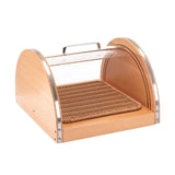 Maxbell Bread Display Cabinet Toast Cake Storage Tray for Cafe Table Kitchen Counter S