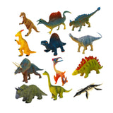 Maxbell 12Pcs Dinosaur Figure Toy Development Playset for Holiday New Year Festival