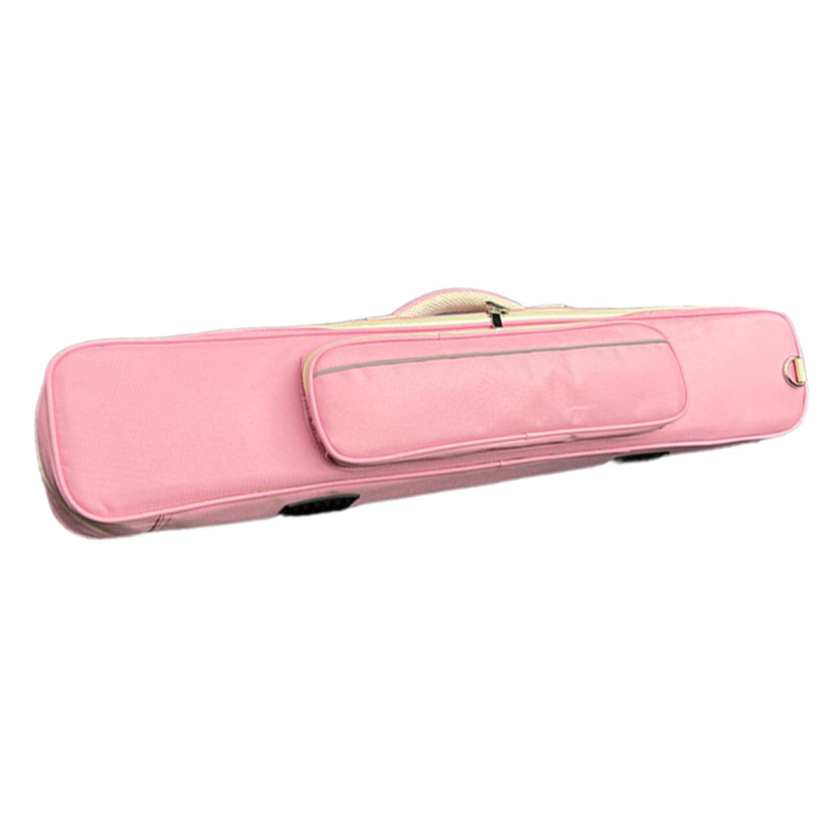 Maxbell Pool Cue Case for 1/2 Billiard Stick with Handle Scratch Resistant Protector Pink