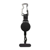 Maxbell Retractable Key Chain Replacement Part Key Ring for Climbing Cycling Fishing
