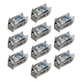 Maxbell 10 Pieces Flip Nuts Replacement Accessories for Towel Rack Door Balcony