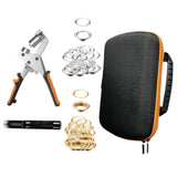 Maxbell Grommet Eyelet Pliers Tools Set Hole Punch Pliers for Tarp Paper DIY Project