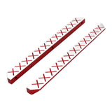 Maxbell 1/12 RC Car Left Right Foot Pedals Sturdy Replace Accessories for H12Y H12Y+ Red
