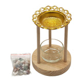 Maxbell Essential Oil Warmer Fragrance Warmer Melt Burner for Porch Party Yoga Rooms