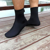 Maxbell 3mm Neoprene Diving Scuba Surfing Swimming Socks Water Sports Boots Black M