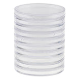 10 Pieces Clear Coin Capsules Containers Holders Collectors Gift  46mm