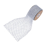 Maxbell 1 Roll Mesh Glitter Wired Ribbon for Flower Bouquet Gift Packaging