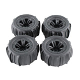 Maxbell 4x 1/14 RC Car Tires Universal Modification Parts for 124008 144001 DIY Accs