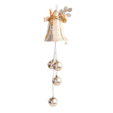 Christmas Bell Hanging Ornament Ball Pendant Drop for Hotel Yard Celebration