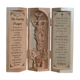 Maxbell Statue of Jesus Decoration Openable Religious for Bookshelf Living Room Home