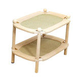 Maxbell Double Layer Activity Center Spacious Playing Cat Scratcher Bed for Pet Toys